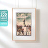 French Statue of Liberty poster, Paris Travel Poster, limited edition by Alecse