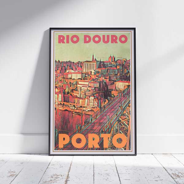 Affiche encadrée Rio Douro | Édition originale par Alecse™
