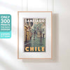 Affiche Santiago du Chili par Alecse | Edition Limitée 300ex