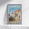 Framed Serifos Poster | Original Edition by Alecse™