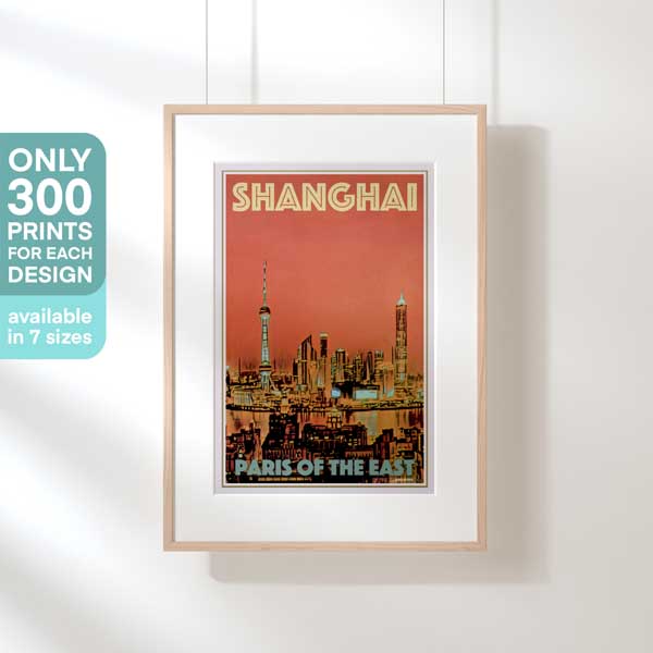 Original Vintage Travel Poster designed by Alecse™ | Limited Edition 300 ex