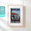 SIOLIM CHURCH GOA POSTER | Limited Edition | Original Design by Alecse™ | Vintage Travel Poster Series