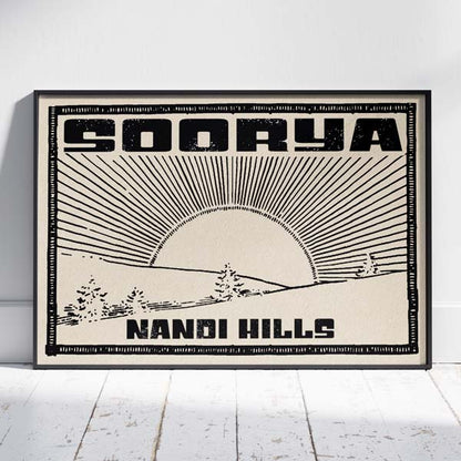 Soorya Nandy Hills Poster