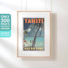 Affiche de voyage Tahiti en édition limitée | Îles au vent par Alecse