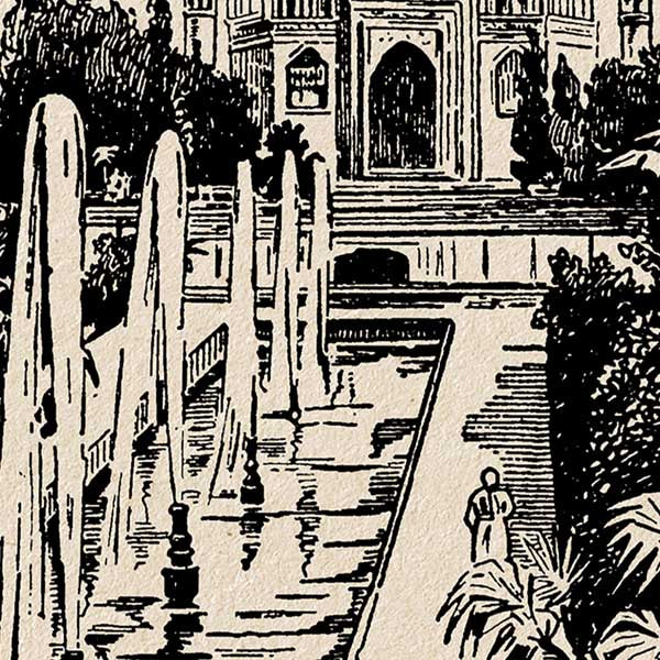 Poster des Taj Mahal