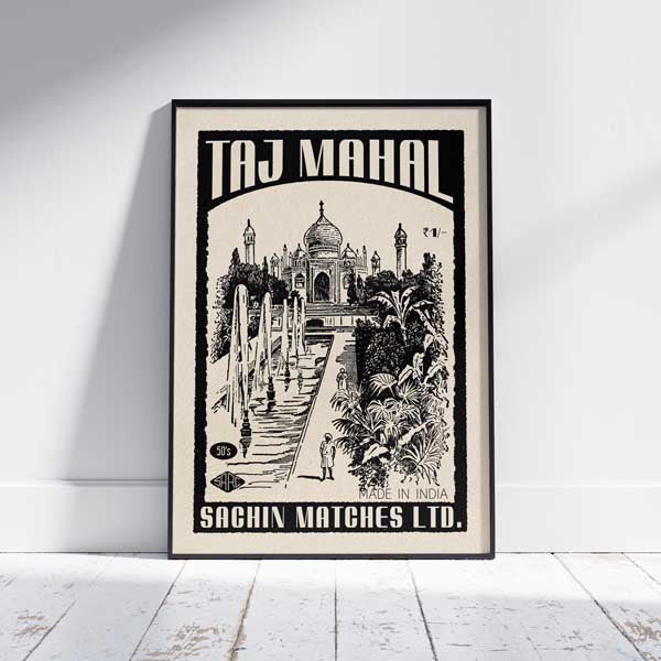 Poster des Taj Mahal