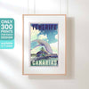 SANTA CRUZ AUDITORIUM POSTER | Limited Edition | Original Design by Alecse™ | Vintage Travel Poster Series