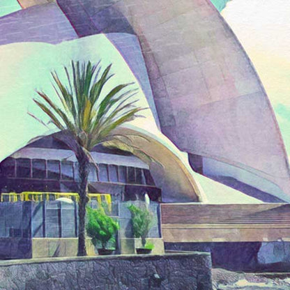 Details of the poster / Close-up view | Please note that all our Art Prints have an half tone render to mimic the old posters printing process where colors were rendered by the juxtaposition of dots of different colors and sizes | Those art prints are not photos and are not supposed to be crisp | All blurs and vintage effects are intended by the artist