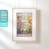 Valencia Poster 'Maravillosa' | Spain Travel Poster by Alecse
