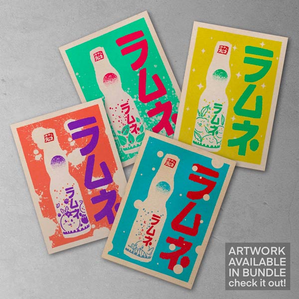 Ramune Limonade Yuzu Poster