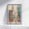 Donostia San Sebastian Poster by Alecse, Spain Travel Poster