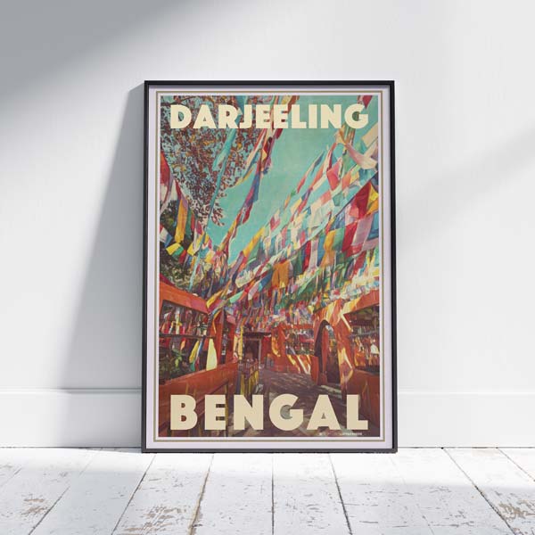 Poster of Darjeeling, Bengal by Alecse, limited edition