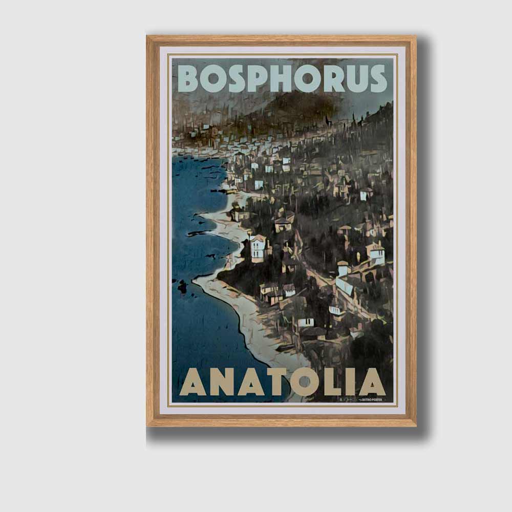 Poster del Bosforo Anatolia