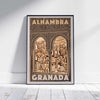Alhambra poster Granada by Alecse