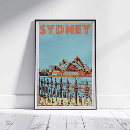 Affiche Sydney Opéra | Impression murale de la galerie australienne de Sydney par Alecse