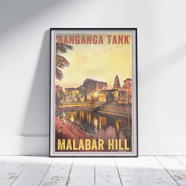 POSTER DO TANQUE DE BANGANGA HILL DE MALABAR