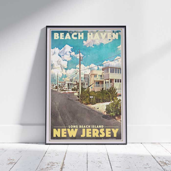 Beach Haven Poster of Long Beach island, New Jersey Gallery Wall Print