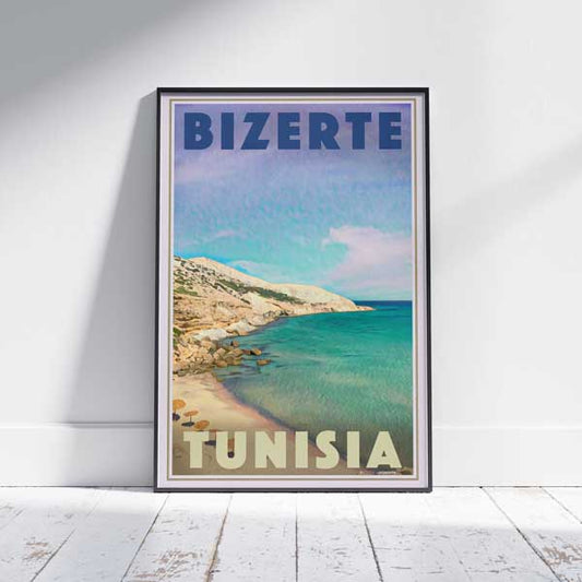 Affiche de Bizerte par Alecse | Affiche de voyage en Tunisie