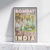 Affiche Bombay Banana Shop | India Gallery Wall Print de Mumbai par Alecse