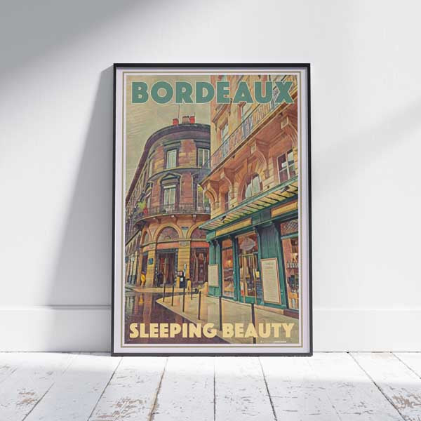 Affiche vintage bordelaise | La Belle au Bois Dormant Edition Limitée 300ex