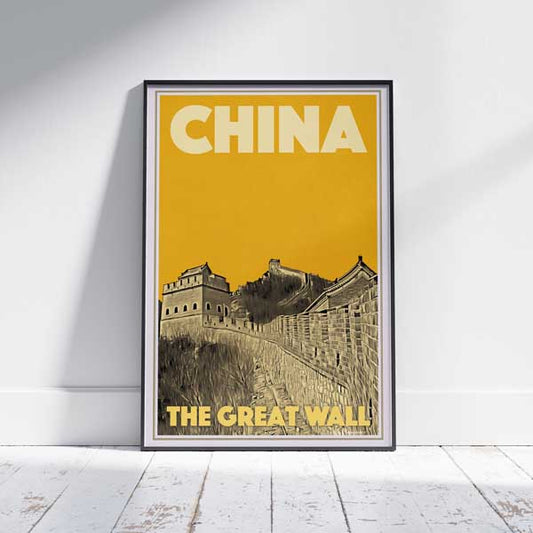 China Poster Great Wall 1 | China Travel Poster by Alecse
