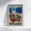 Affiche Réunion Caldeira de Cilaos | Galerie Estampe de La Réunion