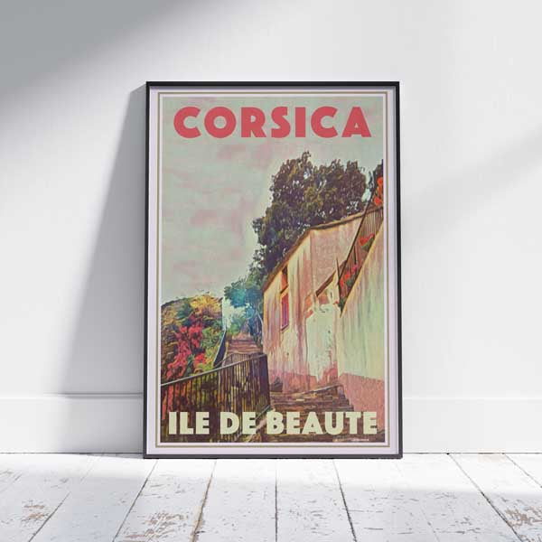 Corsica Poster Ile de Beauté | Limited Edition Corsica Print by Alecse