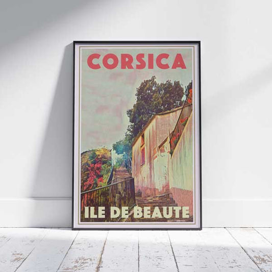 Affiche Corse Ile de Beauté | Tirage Corse en édition limitée par Alecse