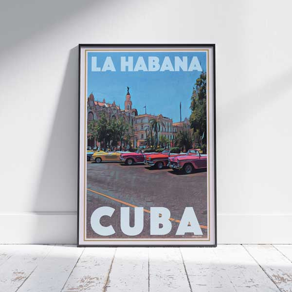 Cuba Poster CUBAN RHAPSODY | Cuba Gallery Wall Print by Alecse