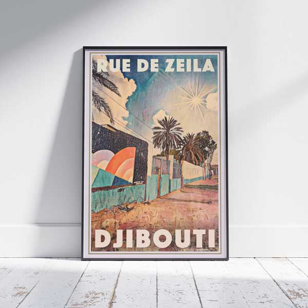 Djibouti Poster Zeila | Gallery Wall Print of Djibouti by Alecse