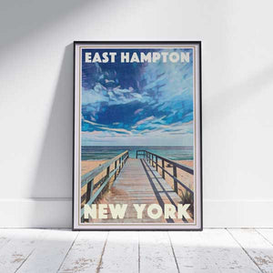 East Hampton poster by Alecse