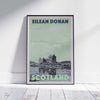 Affiche du château d'Eilean Donan par Alecse | Affiche de voyage en Ecosse