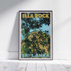 Affiche Sri lanka Ella Rock par Alecse