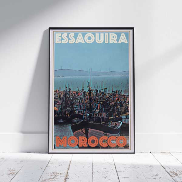 Essaouira Port poster by Alecse | Morocco Poster