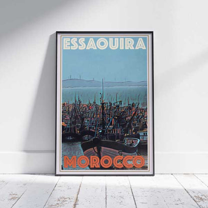 Essaouira Port poster by Alecse | Morocco Poster