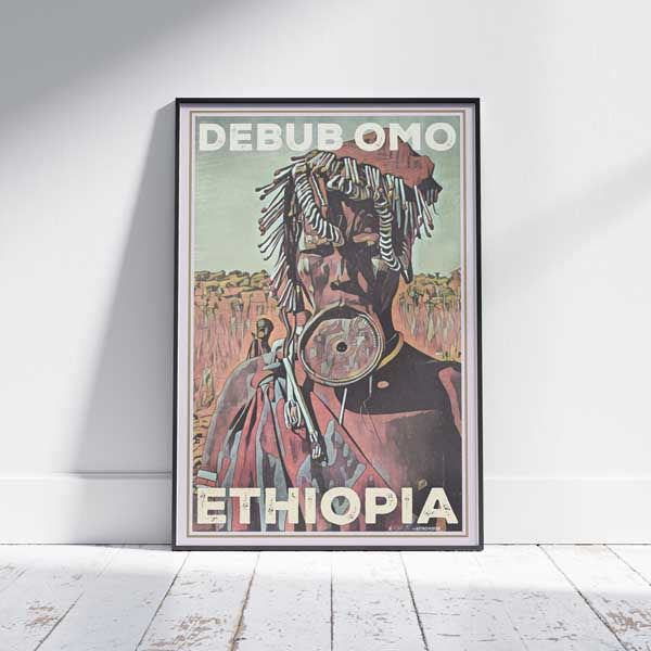Debub Omo Poster | Ethiopia Gallery Wall print of Debub Omo by Alecse