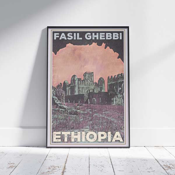 Fasil Ghebbi Poster | Ethiopia Gallery Wall Print by Alecse