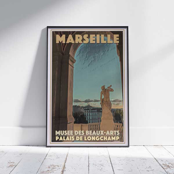 Affiche Marseille Longchamp | France Gallery Wall Print de Marseille par Alecse