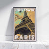 Paris Poster Eiffel Tower | Paris Gallery Wall Print of France by Alecse