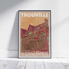 Affiche Trouville Normandie | Impression murale France Gallery par Alecse