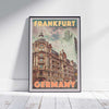 Frankfurt poster by Alecse | Germany Travel Poster
