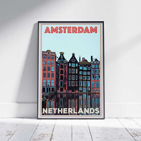 Affiche Amsterdam n°3 | Impression murale Galerie des Pays-Bas par Alecse