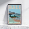Bali Boat poster by Alecse