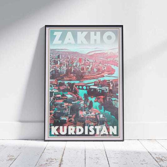 Poster of Zakho Kurdistan by Alecse