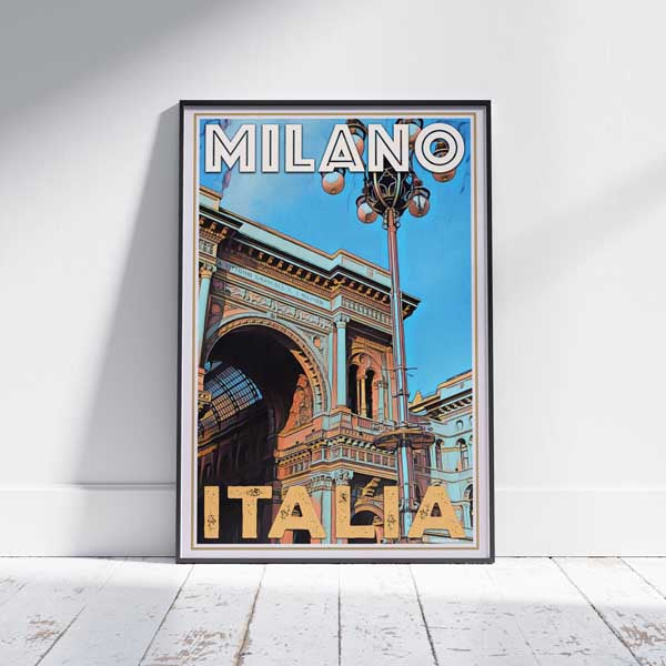 Milano Poster Palacio | Italy Travel Poster