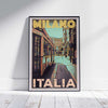 Affiche Milan 'Tram' par Alecse