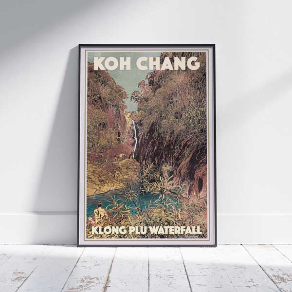 AFFICHE DE KOH CHANG CASCADE DE KLONG PLU