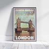 London poster Tower bridge by Alecse