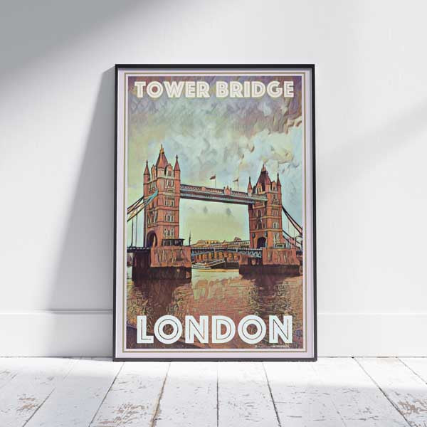 London poster Tower bridge by Alecse