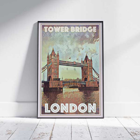 Affiche Londres Tower bridge par Alecse